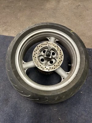 Kawasaki Ninja ZX6R ZX600J 2001 llanta trasera cubo rotor piñón de freno Foto 1 de 4