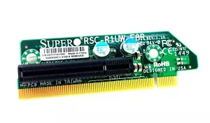 Tarjeta vertical Supermicro 1U Rhs Wio y PCI-Express X 8 - Imagen 1 de 2