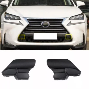 2×Front Stoßfänger Grille Loch Abdeckung Schlepp Für Lexus NX200t/300h 2015-2017 - Picture 1 of 7