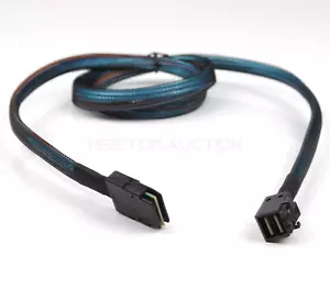 Mini SAS 36Pin SFF-8087 to Mini SAS 36Pin SFF-8643 Data Internal HD Cable 1M - Picture 1 of 9