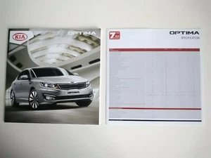 Kia Optima 1 2 Luxe Tech 3 1.7 CRDi Diesel Prospekt + Technische Daten Feb 2012 - Bild 1 von 1
