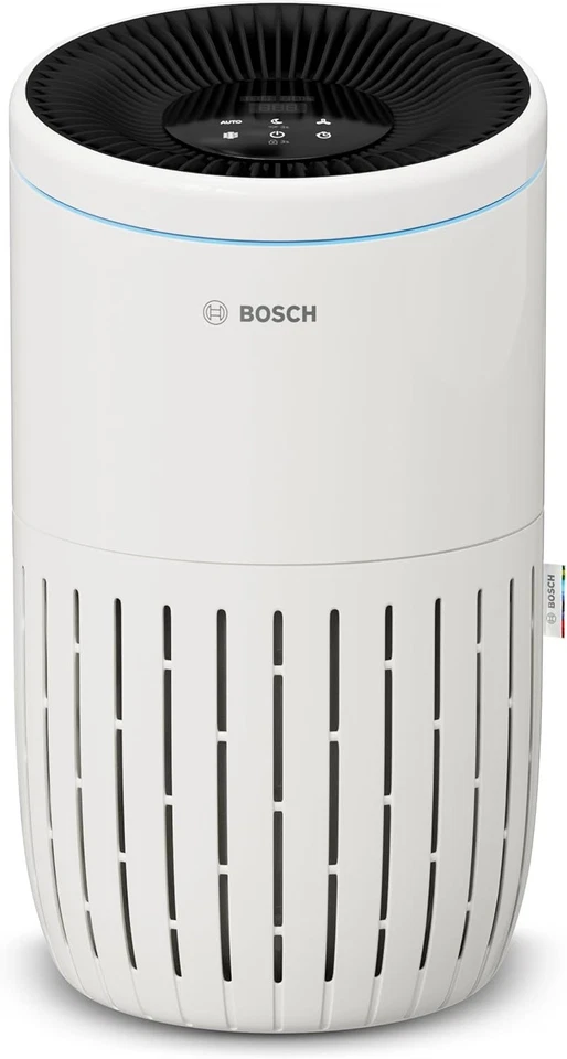 BOSCH THERMOTECHNIK Bosch Luftreiniger Air 4000 62,5 m² CADR 300 m³/h Weiß mit Automatikmodus