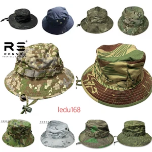 Tactical Hunting Camouflage Wide Brim BONNIE Hat Outdoor Camping Fishing Cap - Picture 1 of 93
