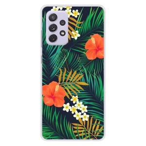 Coque en silicone imprimée compatible Samsung Galaxy A72 5G Tropical - Photo 1 sur 6