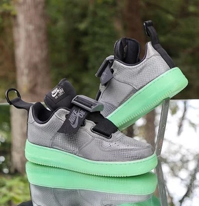 Nike Air Force 1 Utility Odell Beckham Jr Men’s Size 7 Grey Custom AV2040-001 - Picture 1 of 13