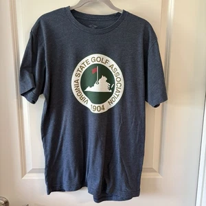 Virginia State Golf Association VSGA Logo Short Sleeve Shirt Men’s Large - Picture 1 of 6