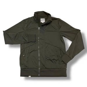 BENCH Giacca Donna Verde Media Full Zip Maglione Morbido Activewear Fori Pollice - Foto 1 di 10