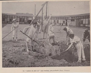 1902  --  UN INSTITUT DE PLEIN AIR POUR FEMMES PRES DE BERLIN   3G547 - Imagen 1 de 1