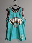Mitchell And Ness Vancouver Grizzlies Mike Bibby 10 Jersey 1998 Mens Large Nba