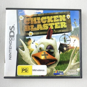 Chicken Blaster Nintendo DS Game Complete with Manual Tested & Working - Picture 1 of 11