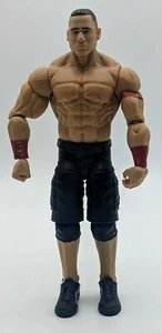Figura de acción de lucha libre John Cena WWE Basic Series Mattel 2013 rojo negro - Imagen 1 de 2