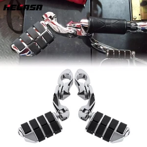 Highway Foot Pegs Pedals For Harley Davidson Road King Street Glide 1-1/4" Bars - Picture 1 of 17