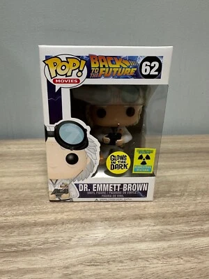 Funko Pop Back To The Future - Emmett Brown #62 plutonium gitd - Photo 1/4