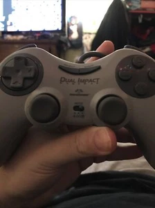 Controller PlayStation PS1 Grigio Performance Doppio Impatto Pulito e Testato - Foto 1 di 5