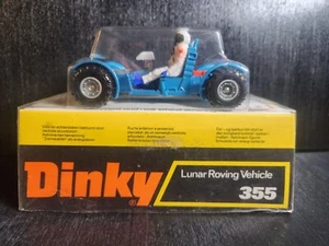DINKY TOYS #355 LUNAR ROVING VEHICLE VINTAGE 1973 IN ORIGINAL PERSPEX BOX - Picture 1 of 7
