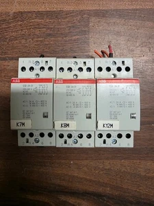 3x ABB ESB 24-31 Installationsschütz 3 Phasig 230-240V 4 Schließer 24 31 Schütz. - Bild 1 von 1