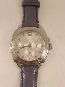 COACH BOYFRIEND STRAP WATCH w1122 - Picture 1 of 7
