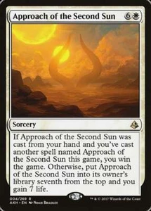 Magic The Gathering Magic The Gathering Approach of the Second Sun Amonkhet casi nuevo - Imagen 1 de 1