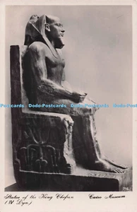R693308 Cairo Museum. Statue of the King Chefren. IV Dyn. L. and L - Picture 1 of 4