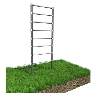 Outdoor Sprossenwand Kletterwand Klimmzugstange Klettergerüst 8 Sprossen 250kg - Bild 1 von 5