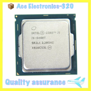 Intel Core i5-6400T 2.2GHz 4-core (2.8 Turbo) 8GT/s 6MB SR2L1 LGA 1151 CPU - Picture 1 of 4