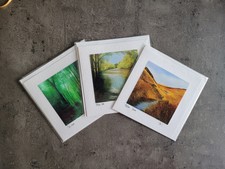 X3 John Connolly hand signed prints on cards 