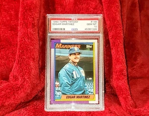 EDGAR MARTINEZ 1990 TOPPS TIFFANY #148 MARINERS HOF PSA 10 🔥 ROOKIE RC  - Picture 1 of 2
