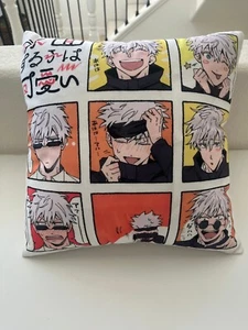 Jujutsu Kaisen Satoru Gojo Pillow Cushion NEW *US SELLER* Style #6 Throw Pillow - Picture 1 of 1
