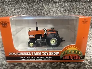 2024 SpecCast 1:64 ALLIS-CHALMERS 6060 Tractor SUMMER FARM SHOW Tractor! NEW!! - Picture 1 of 3