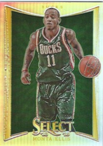 Monta Ellis 2012-13 Select Silver Prizm Refractor! 