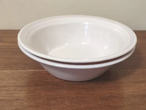 Juego de 2 cuencos de sopa/cereales vintage Corelle "Spring Pond" retirados 1994 EE. UU. - Imagen 1 de 5