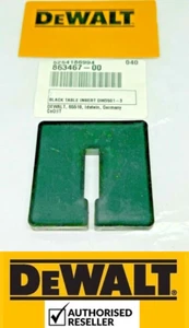 ORIGINAL DeWalt Bandsäge Tisch Einsatz passt DW3401 DW3503 DW3501 DW739 DW738 DW731 - Bild 1 von 5