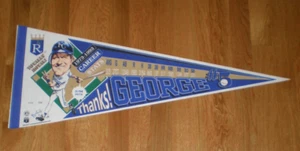 1993 George Brett ROYALS 3154 Hits pennant w/ stats! LE /3154 HOFer Kansas City - Picture 1 of 2