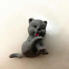 Aliments miniatures de 3 cm Play Pet Dog Small Cat Cat Plastic Toy Accessoires 