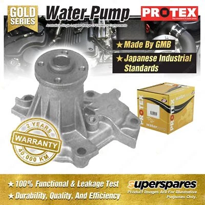 Protex Gold Water Pump-Round Hub for Daihatsu Charade 203 Feroza Pyzar G 303 313 - image 1 of 3