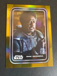 Saw Gerrera - 2023 Topps Star Wars #17 Gold Foil - Picture 1 of 2