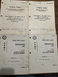 Department of the army technical manuals lot 1 1970’s C-5985-IL-A 5-3895-340-35 - Picture 1 of 1