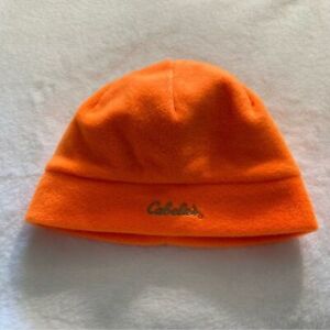 Cabela’s Blaze Orange Hunting Fleece Beanie Hat Neon