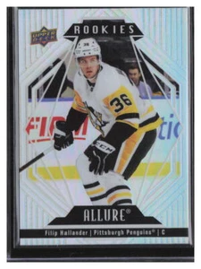 Filip Hallander 2022-23 UD Allure Rookies #112 Pittsburgh Penguins - Picture 1 of 2
