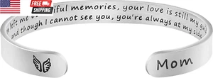 Memorial Gifts for Loss of Mom Dad in Memory of Jewelry Sympathy Bracelet Bereav - Picture 1 of 7