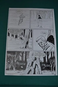 Montanari & Grassani Original Comic Art Tavola Originale # 28 Maxi Dylan Dog #13 - Picture 1 of 1
