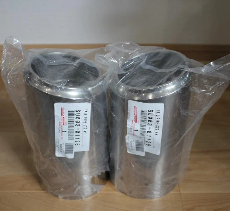 Silenciador de escape genuino Toyota Scion Fr-s 86 punta de corte SU003-01126 x2 NUEVO Foto 1 de 1