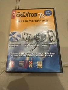 Roxio Easy Media Creator 7.5 w/Product Key Windows XP 2000 CIB Digital Media - Picture 1 of 5