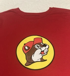 Red Bucees Tshirt Small - Picture 1 of 4
