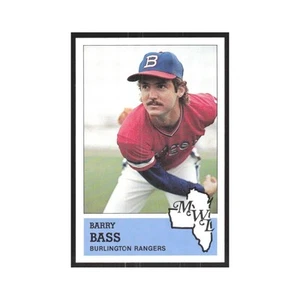 1983 Fritsch Minor League Antonio Triplett Burlington Rangers #6.0 - Picture 1 of 3