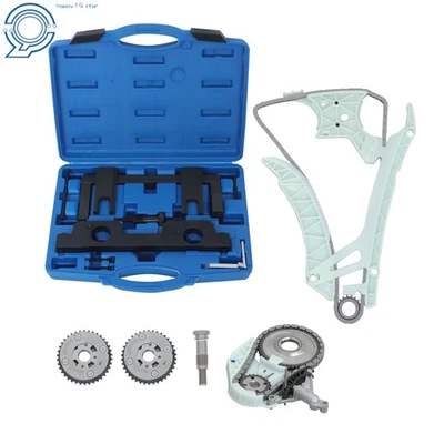 Kit de bomba de aceite de cadena de distribución herramienta de árbol de levas para BMW 528 428 320 X1 X3 X4 X5 N26 N20 Foto 1 de 4