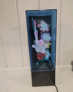 Vtg 1980's Fiber Optic Flowers Lamp Music Box Made in Taiwan Lights Not Working - Picture 1 of 9