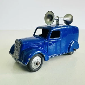Vintage Meccano Dinky Toys 492 Blue Diecast Loudspeaker Van Model - Picture 1 of 4