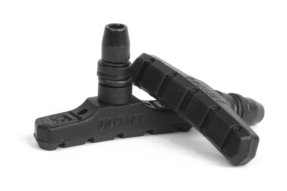 Pastillas de freno de bicicleta BMX Odyssey Slim by Four roscadas (PAR) - NEGRAS Foto 1 de 1