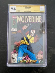 *SIGNIERT* Wolverine #26 / CGC 9.6 / Marvel / 1990 / Roy Thomas Signature Serie - Bild 1 von 5